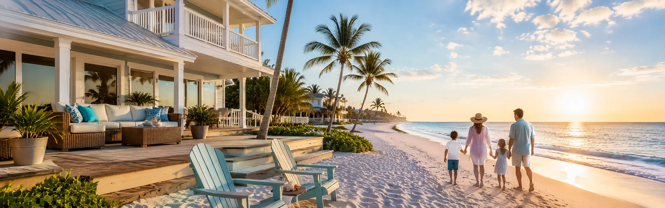 family beach house rental